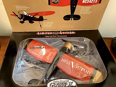 $35.99 • Buy GearBox Stinson Reliant Limited Edition RCA Victor Coin Bank NIB