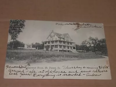 Mt. Pocono Pa - 1905 Postcard - Clairmont House • $5.50