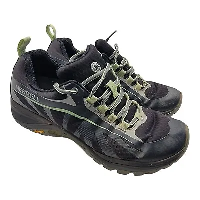  Merrell Shoes Womens Size 6.5 Black Siren Edge Waterproof Hiking  J37196 • $22.49