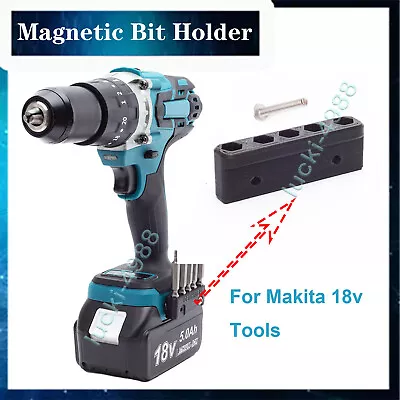 Magnetic Bit Holder For Makita/Ozito 18v Cordless Drills Drivers Impacts AU • $12.39