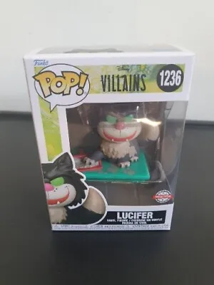 Funko Pop! Lucifer #1236 Viny Figure Disney Villains - Cinderella  • £25