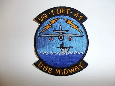 E2174 US Navy Vietnam VQ-1 Det-41 Detachment USS Midway Patch IR14C • $22