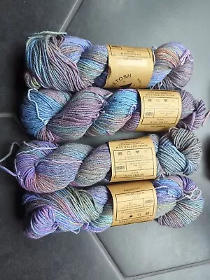 Set Of 4 Madelinetosh DK Wool + Cotton 50/50 SW Merino/Pima Cotton Budapest  • $90