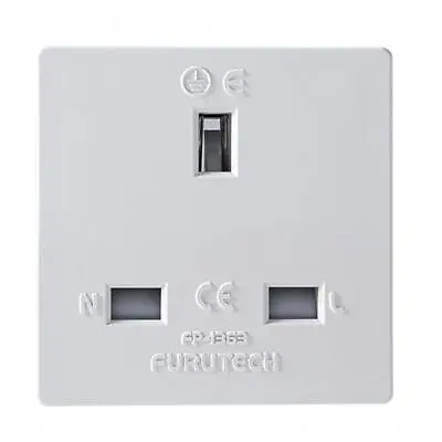 Furutech FT-UKS Gold - Single UK Mains Socket (For Mains Blocks) • £59