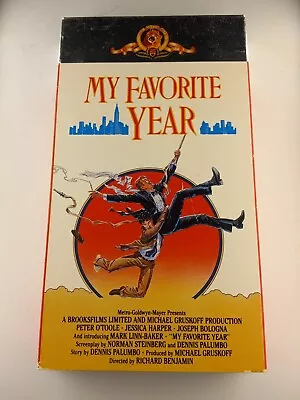 My Favorite Year (VHS) 1982 Peter O'Toole Mark Linn-Baker Jessica Harper TESTED • $5