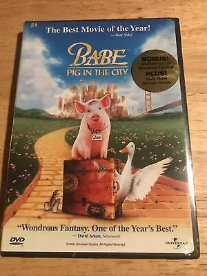 Babe: Pig In The City (DVD 1998) Factory Sealed Free Shipping  • $11.25