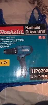 Makita HP0300-1 10mm Combi Drill (110v) • £30