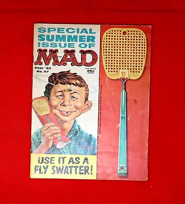 September 1960 #57 MAD Magazine Special Summer Issue Use It As A Fly Swatter • $19.99