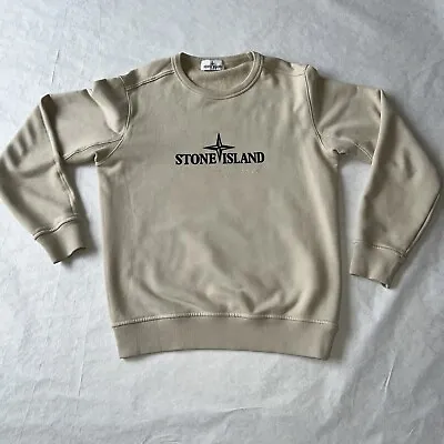 £39.99 • Buy Stone Island Junior Stone/Beige Long Sleeve Sweatshirt - Age 12