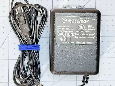 Vtg Motorola AC-DC Power Supply PSM4509A SPN4808A 5.9V 400mA Genuine • $14.98