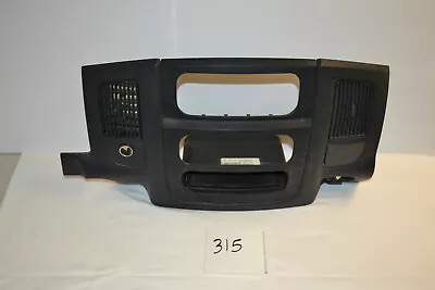 2002-2005 Dodge Ram Dash Trim Radio Climate Bezel Center Vents Oem  Dark Grey • $116.96