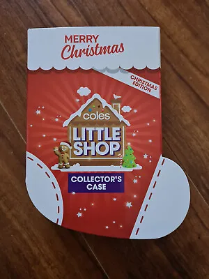 Coles Little Shop Collector's Case Christmas Edition Full Set Collectables • $35