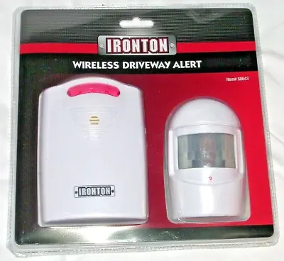 NEW Wireless Motion Detector Alert Security Alarm Portable Battery Home Driveway • $21.99
