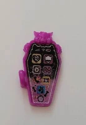 Monster High Clawdeen Doll Reboot G3 2022 Purple Wolf Icoffin Cell Phone • $4.99