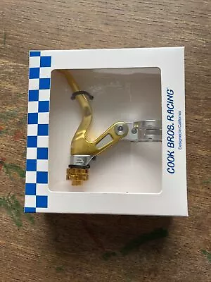 Cook Bros Brothers BMX Racing Brake Lever CBR- BOX One Polished Gold • $65