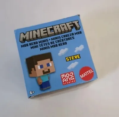 NEW Minecraft Mob Head Minis Action Figure: Steve • $8