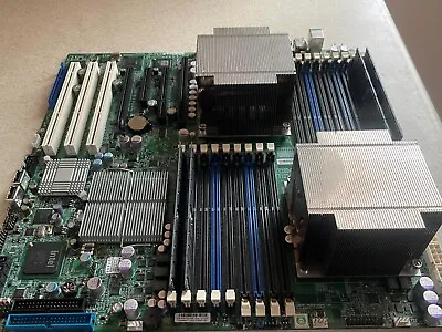 Supermicro X8DTN+ Motherboard Combo 2x Intel L5640 12 Cores 2.27GHz 16GB RAM • $138.99