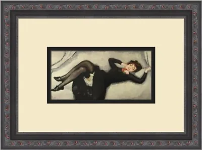 Kees Van Dongen Woman Lying Down Custom Framed Print • $75