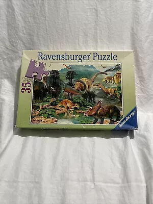 Ravensburger Puzzle Dinosaurs 086412 35 Pieces 8 5/16x11 13/16in Complete • $8.99