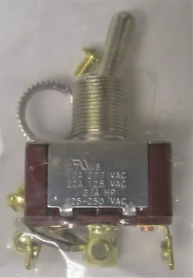 EATON XTD2C2A 2 Position Maintained On Off Toggle Switch 10-20A 120-277VAC 3/4hp • $6
