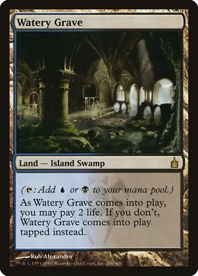 Watery Grave Ravnica: City Of Guilds LP MTG • $21.95