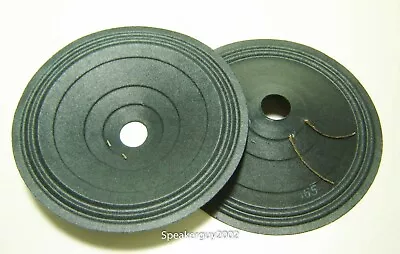 Pair Vintage 4.5  Paper Cones - Speaker Parts - P365 -- CS • $15.95