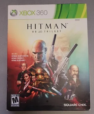 $25 • Buy Hitman Trilogy HD Premium Limited Ed. Xbox 360 Collectors Complete CIB & Tested