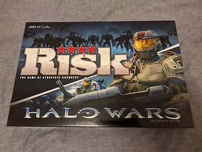 HALO WARS RISK Collector's Edition Board Game 2009 Hasbro • $28