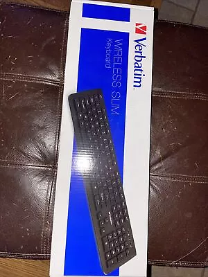 Verbatim 99793 Wireless Slim Keyboard New In Box • $25.75