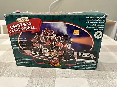 Mr Christmas. Christmas Cannonball Train. Boxed  Tested Real Smoke Very Rare • £70