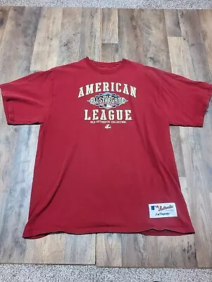 2011 MLB All Star Game American League Shirt Size LG Majestic Authentic • $9.99