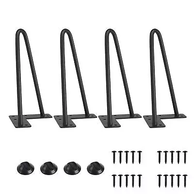 8 Inch Heavy Duty Hairpin Furniture Legs Metal Home DIY Projects For TV Stand... • $32.80
