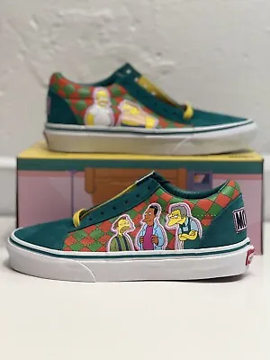 Vans X Simpsons Moe's Tavern Old Skool Sneakers 4M/5.5W New In Half Box • $124.95