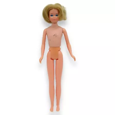 Vintage 1975 Growing Up Skipper Doll #7259 Mattel TLC 70s Blonde Girl Figure • $9.95