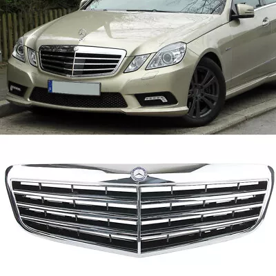 Front Bumper Grille Grill For Mercedes Benz W212 E-Class E550 E350 AMG 2010-2013 • $119.79