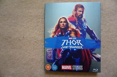 Blu-ray  Marvel Thor Love And Thunder  With New Sleeve Brand New Sealed Uk Stock • £16.78