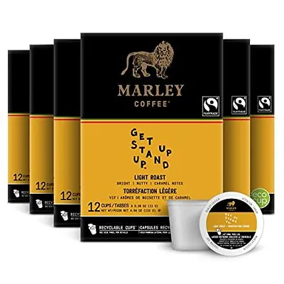 Marley Coffee Get Up Stand Up Fairtrade Certified Light Roast Coffee Keurig K... • $71.89