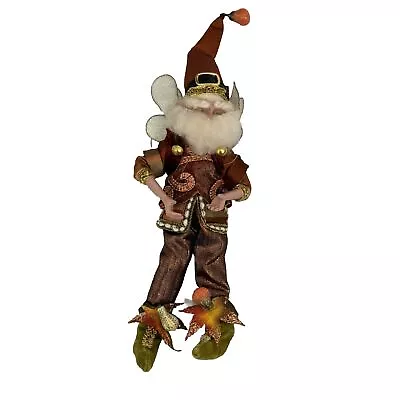 Vintage Mark Roberts Santa Fairy Elf Fall Pumpkin Harvest Figurine 11” • $49.99