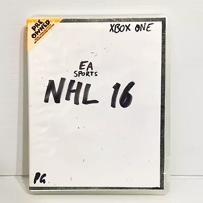 NHL 16 - Xbox One - Tested & Working - Free Postage • $6.88