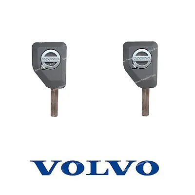 2 Volvo Loader Haul Truck Ignition Keys 11039228 17230763 15167750 L & A Series • $14.49