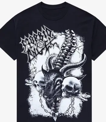 NEW Morbid Angel Band Artwork Black T-shirt Short Sleeve All Sizes JJ3345 • $23.74