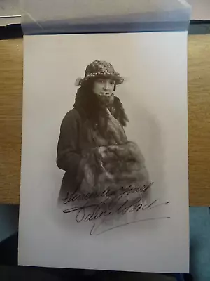 DAISY WOOD MUSIC HALL Theatre INK SIGNED Autograph PICTURE 20cm X 14cm.LOT.2 • £8.99