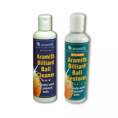 £11.49 • Buy Professional Official Aramith Pool Snooker Billiard Ball Cleaner Restorer Polish