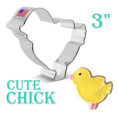 $6.99 • Buy Baby Chick Cookie Cutter, Easter Or Animal Cookies