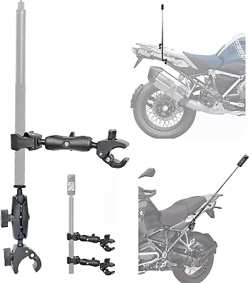 Motorcycle Mount Kit For Insta360 X3 X2 ONE RS Go 3 Gopro Max - Dual Pole Cla • $78.95