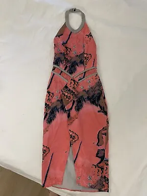 Manning Cartell Watercolour Silk Dress Size 6 • $35