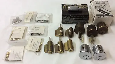 Lot Of MEDECO Parts  Cylinder Plugs New Bags Of Pins Mortise Lock Sub Assembly • $150