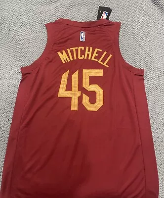 Nike Donovan Mitchell  Icon Edition Jersey Maroon  Cavs Large! Ships Fast 🔥 • $30