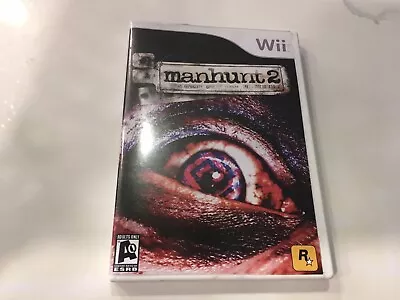 Nintendo Wii Manhunt 2 Rockstar Game Printed Cover No Manual • $19.99