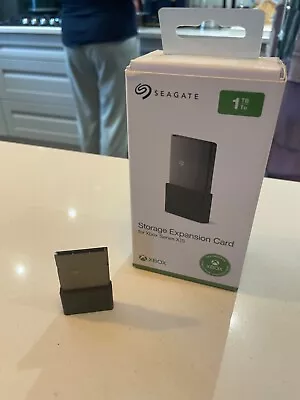 Seagate 1TB Storage Expansion Card For Xbox Series X/S With Box And Case • £140